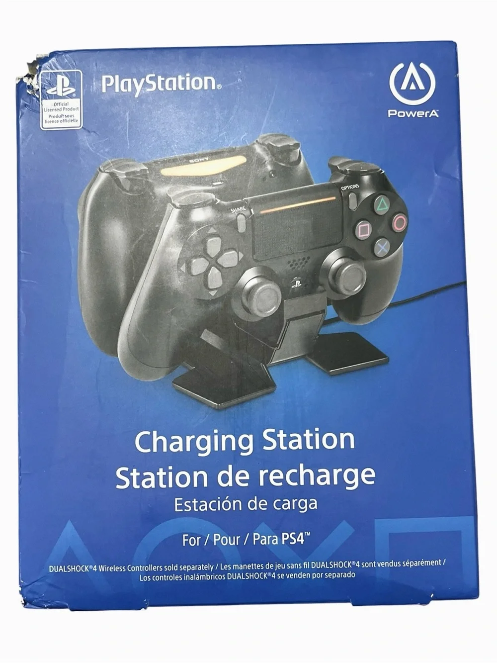 PowerA DualShock 4 Charging Station for PlayStation 4 SEALED NIB